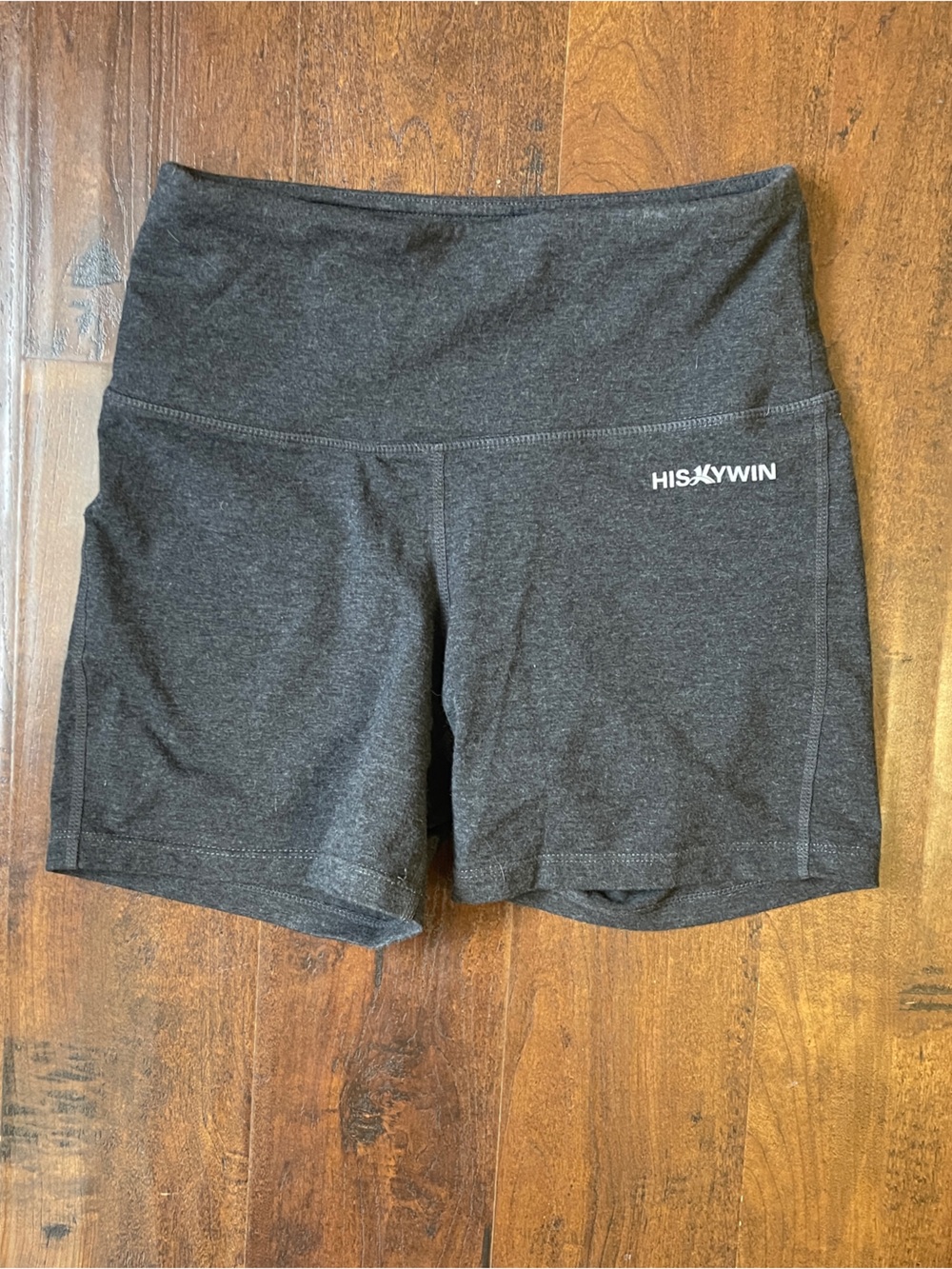 Women’s Heather Gray Biker Shorts